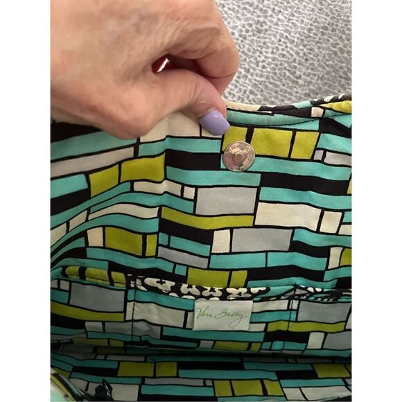 Vera Bradley Island Blooms Large Shoulder Bag - Picture 5 of 7